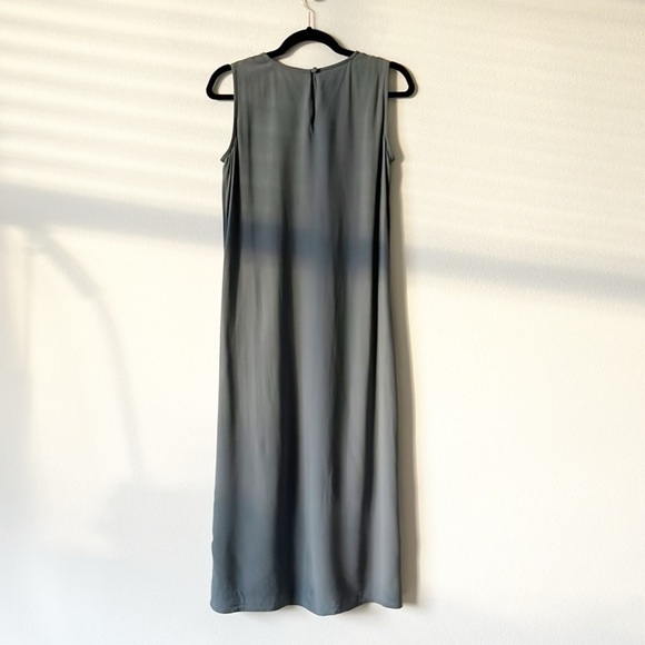 Eileen Fisher Silk MIDI Dress - Picture 7 of 12